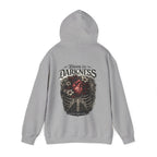 Bloom in the Darkness Hoodie | Inspirational Floral Soul Quote