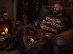 Unleash the Beast Within Velveteen Plush Blanket