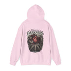 Bloom in the Darkness Hoodie | Inspirational Floral Soul Quote
